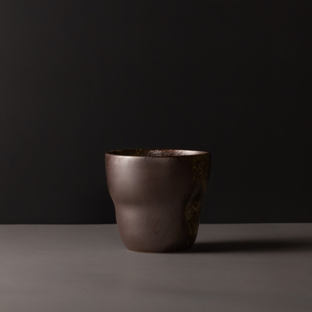 Mug Yunomi 280ml Metallic Splash Glaze