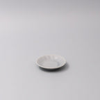 Sauce Dish 8cm Scallop Ice Blue Gloss Glaze