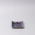 Sauce Dish 10cm Crackle Amethyst Glaze