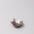 Sauce Dish Maple Leaf 6cm Metallic Lustre Glaze