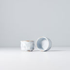 Sake Cup 50ml White Cloud Glaze