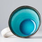 Mug with Handle 200ml Sky Blue Glaze