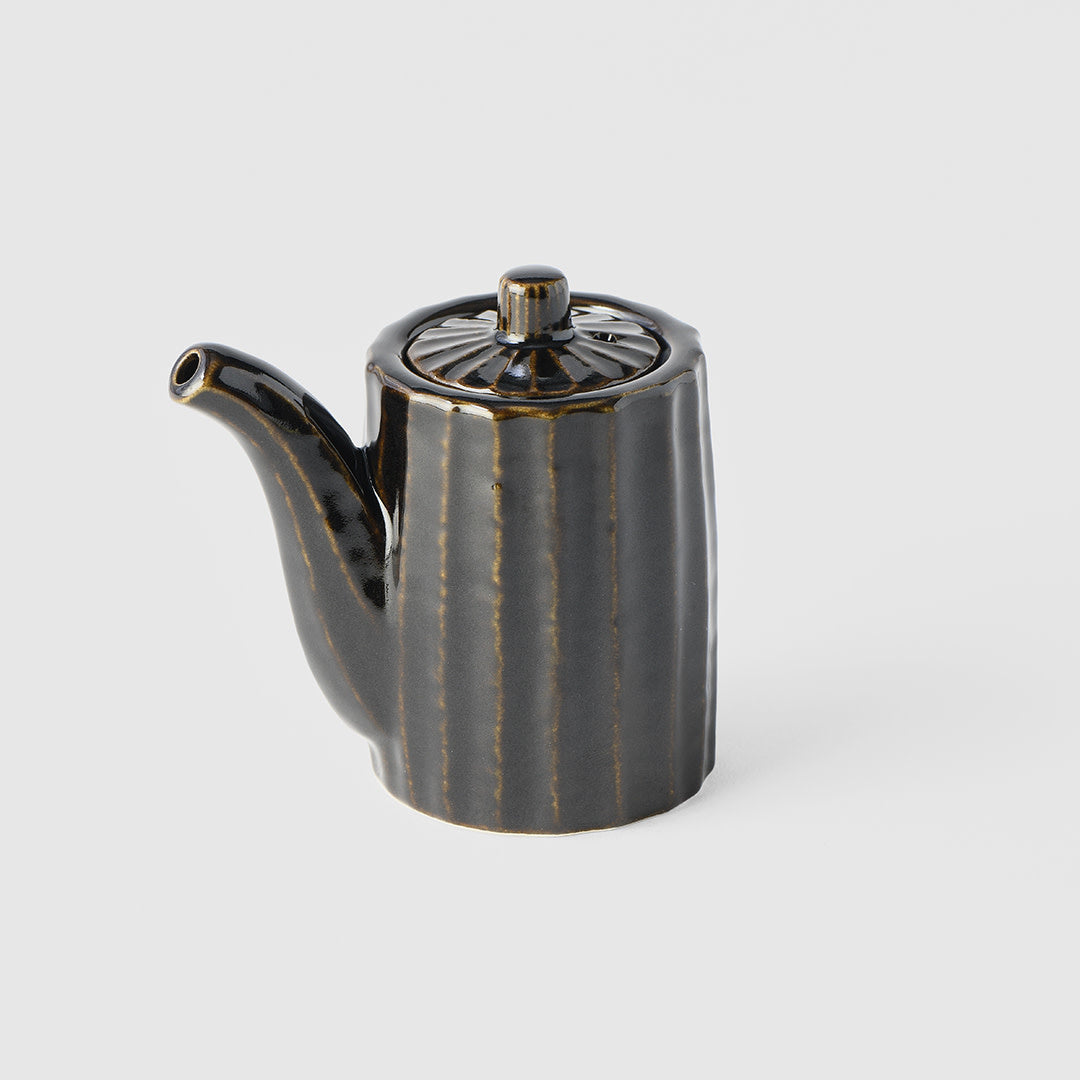 Soy Pot 125ml Tenmokku Glaze