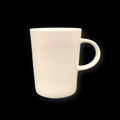 bulk 24 White Bone China Cone Mug 340ml 8x10cm