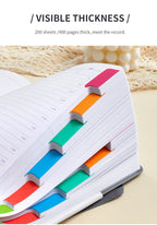 Orange A5 PU Leather Agenda for Productivity & Time Management-Undated Daily & Hourly Planner Pro
