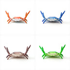3-Pack Red Creative Crab Pen Holders - Cute Desk Organizer & Phone Stand - Novelty Office Decor & Gift Idea