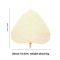 5-PCS Golden 304 Stainless Steel Bodhi Leaf Tea Strainer Creative Fine Mesh Tea Filter Infuser for Loose Leaf Tea Australian Home Tea Set Accessory