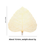 5-PCS Golden 304 Stainless Steel Bodhi Leaf Tea Strainer Creative Fine Mesh Tea Filter Infuser for Loose Leaf Tea Australian Home Tea Set Accessory