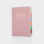Pink 2026 Daily Planner & 365 Days Calendar Book | Professional Time Management Organizer | Work Efficiency Handbook 190x160mm