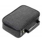 Grey  Multi-functional Oxford Cloth Storage for Students, Large Capacity 72-Slot Pencil Case -Artists & Stationery (23x7x16 cm, 228g)