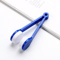 10 Pcs Blue Portable Eyeglass Cleaning Clip - Dual-Sided Microfiber Tongs for Safe, Streak-Free Lens Care
