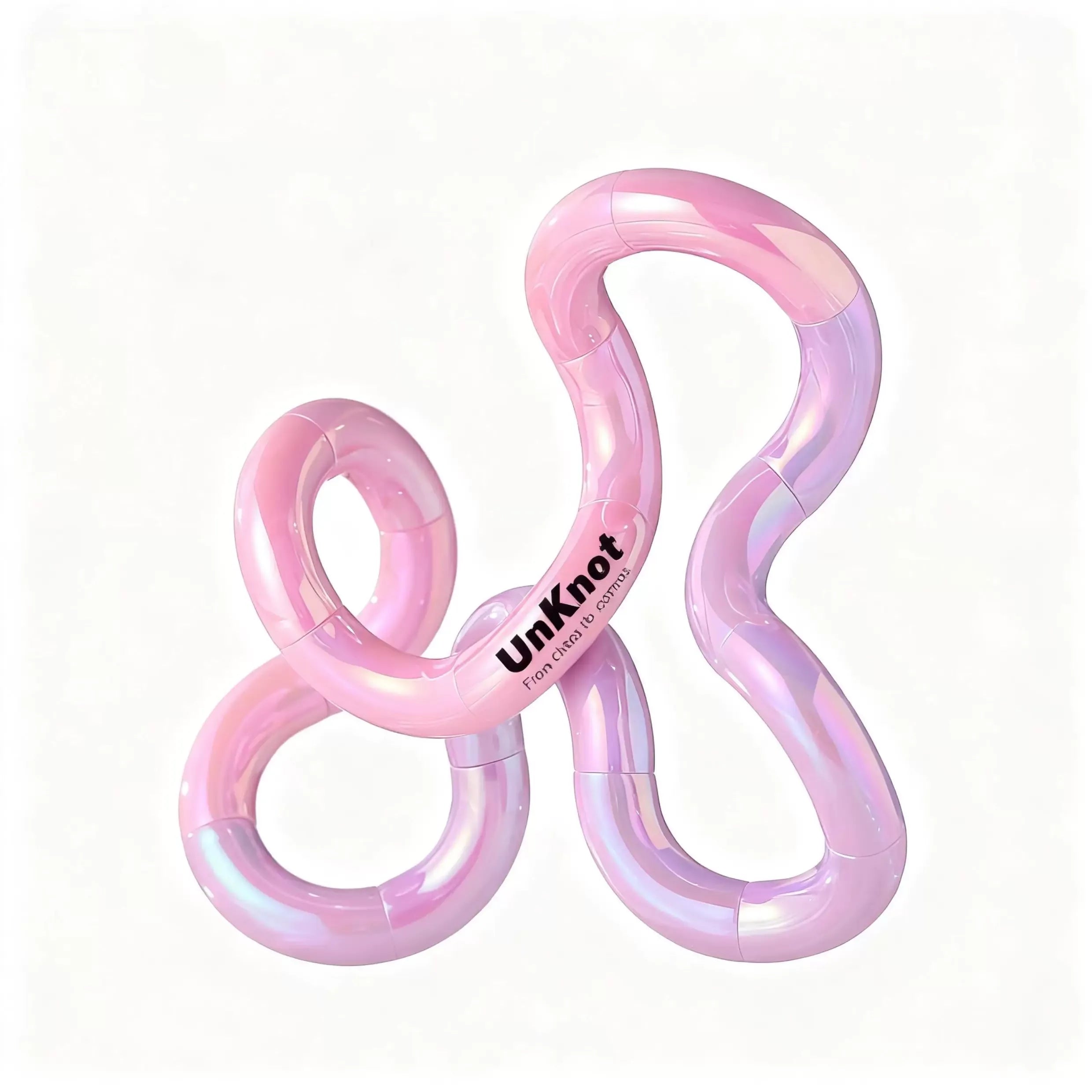 Light Purple Thermochromic Twist Toy – Sensory Stress-Relief Fidget Tool (TPU + Thermochromic Gel)
