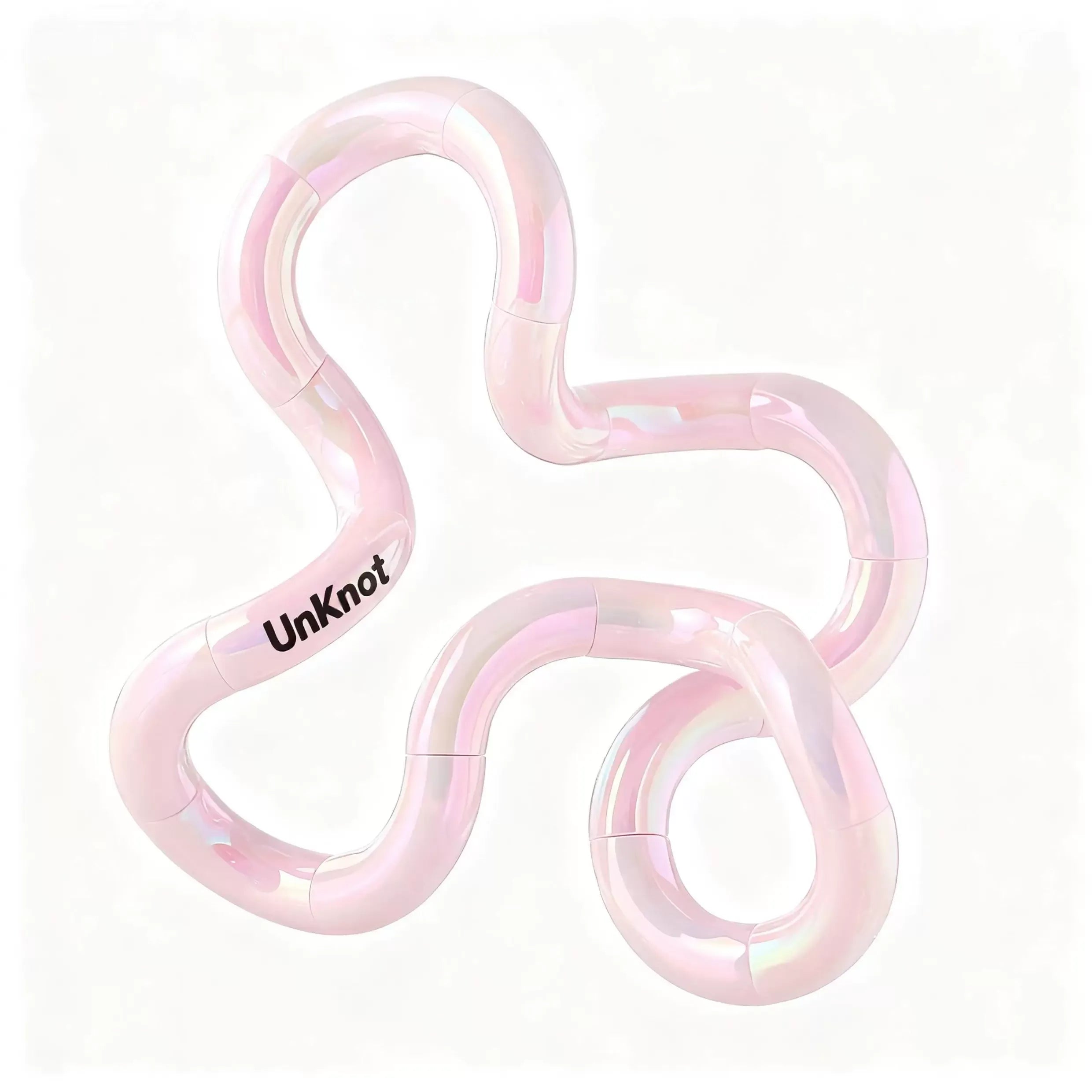 Yellow Thermochromic Twist Toy – Sensory Stress-Relief Fidget Tool (TPU + Thermochromic Gel)