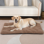 Self-Warming Pet Blanket for Dogs and Cats - Polyester M Size 45 x 70 x 5 cm - Thick Winter Comfort Mat, Portable Bed Liner for Home Travel and Crates