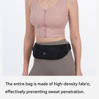 Dry and Breathable Sports combination-Grey Running Waist Belt and Grey  152*76cm and 80*40cm Microfiber Sports Towel Set - Waterproof Nylon Belt with Reflective Strips, Quick Dry Gym Towels for Fitness Running Swimming