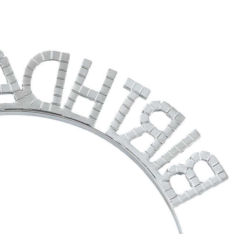Golden Birthday Girl Rhinestone decorative headband - Alloy Letter Hair Accessory with Sparkling Crystals for Women and Girls, Party Photo Prop and Celebration Gift