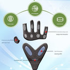 Black M size Women's Half-Finger Fitness Gloves - Liquid Silicone Shock Absorption, Ice Silk Breathable Fabric, Non-Slip Grip for Gym Yoga Cycling Weight Training