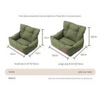Green S Size 40x30cm Car pet bed -Oxford Linen Removable Washable Non-Slip Sofa Bed for Small Dogs Cats Indoor Travel Use
