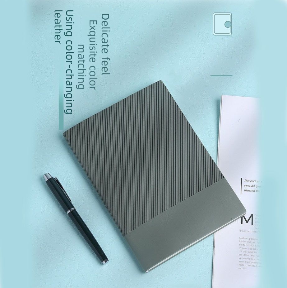 Dark Blue Luxury A5 Notebook and Pen Gift Set Business Journal Office Writing Diary Executive Stationery Present Box with Gift Bag