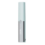 Blue Portable Cordless Hair Straightener Brush Rechargeable Mini Hair Styling Comb, USB-C Fast Charging, 4 Temperature Settings 140-220°C, Anti-Scald Design, Travel Hair Straightener for Home & On-the-Go Styling