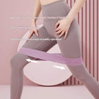 40LB + 60LB Booty Resistance Band Set Fabric Glute Bands for Women Hip Training Pilates Yoga Home Workout Lower Body Strength Exercise