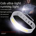 2 Pack Rechargeable Running Lights - USB-C Charging, 3 Lighting Modes, Adjustable Wrist, Ankle and Backpack Safety Lights for Night Running and Cycling