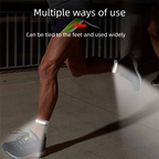 2 Pack Rechargeable Running Lights - USB-C Charging, 3 Lighting Modes, Adjustable Wrist, Ankle and Backpack Safety Lights for Night Running and Cycling