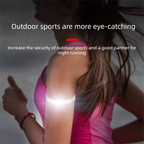 2 Pack Rechargeable Running Lights - USB-C Charging, 3 Lighting Modes, Adjustable Wrist, Ankle and Backpack Safety Lights for Night Running and Cycling