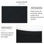 S Size Adjustable Dog Knee Brace set - Include front and hind legs Soft Neoprene Leg Support Sleeve with Elastic Straps, Anti-Lick Recovery Aid for Pets