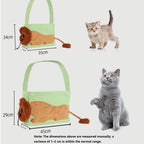 Lion Style Canvas Pet Carrier Grey Bag（big size 45*12.5*29cm） - Adjustable Head Opening, Breathable Mesh, 8cm Wide Shoulder Strap, PE Support Base, Portable Crossbody Sling for Cats and Dogs, Travel Friendly Design