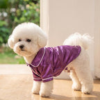 Purple Pet Pyjamas L Size- Lightweight Acrylic Dog and Cat Sleepwear, Compact Indoor Loungewear for Small Pets, Spring and Summer Pet Clothing