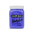 Global Colours BodyArt  Face and body paint in Jar 200ml Performance quality - Deep Green
