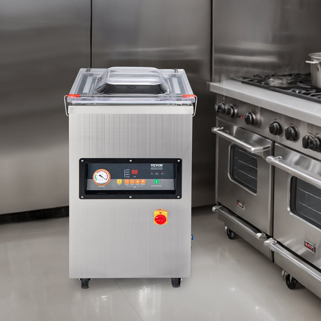 DZ-400/2E Automatic Extra Deep Vacuum Sealer Food Vacuum Sealing Packing Machine 220V