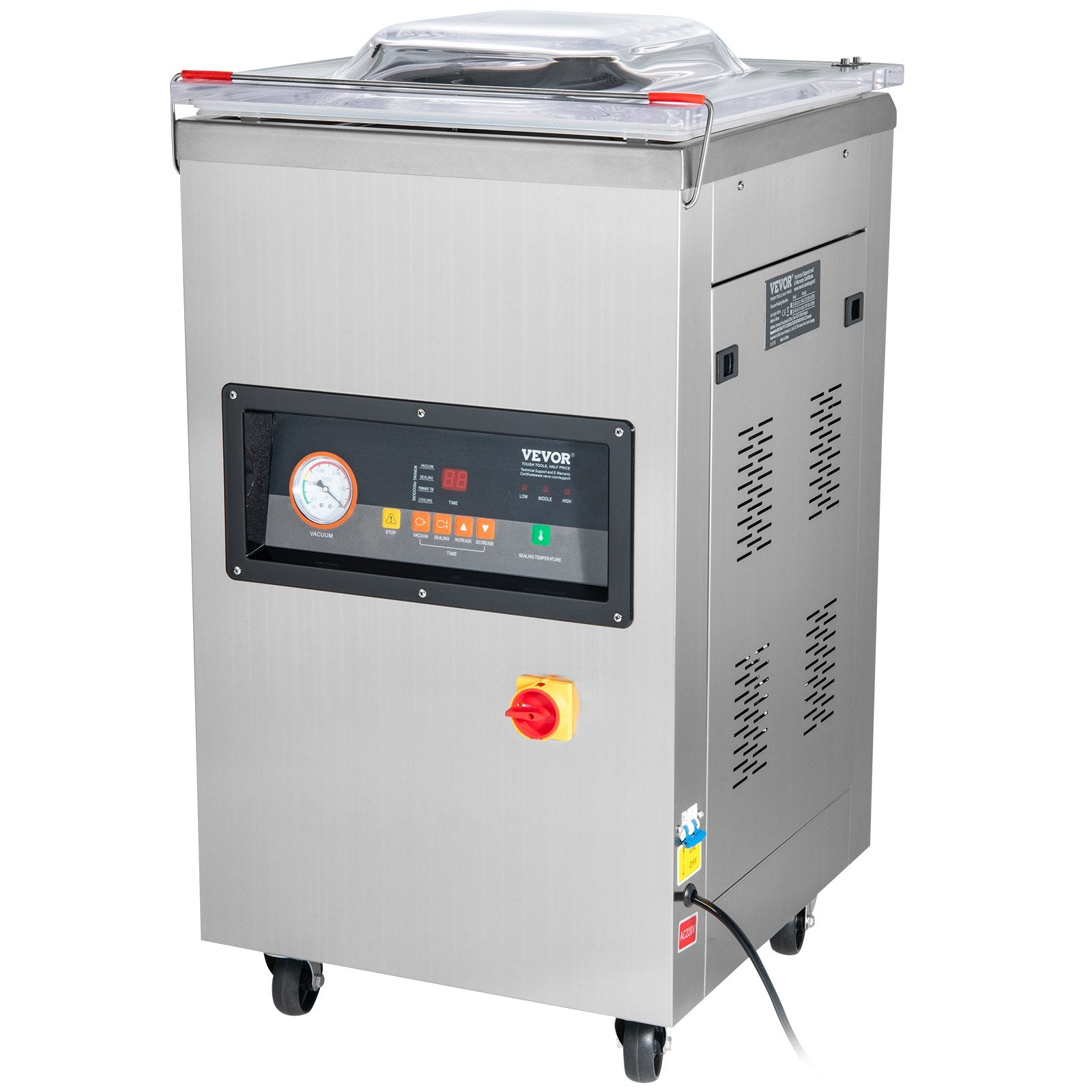DZ-400/2E Automatic Extra Deep Vacuum Sealer Food Vacuum Sealing Packing Machine 220V