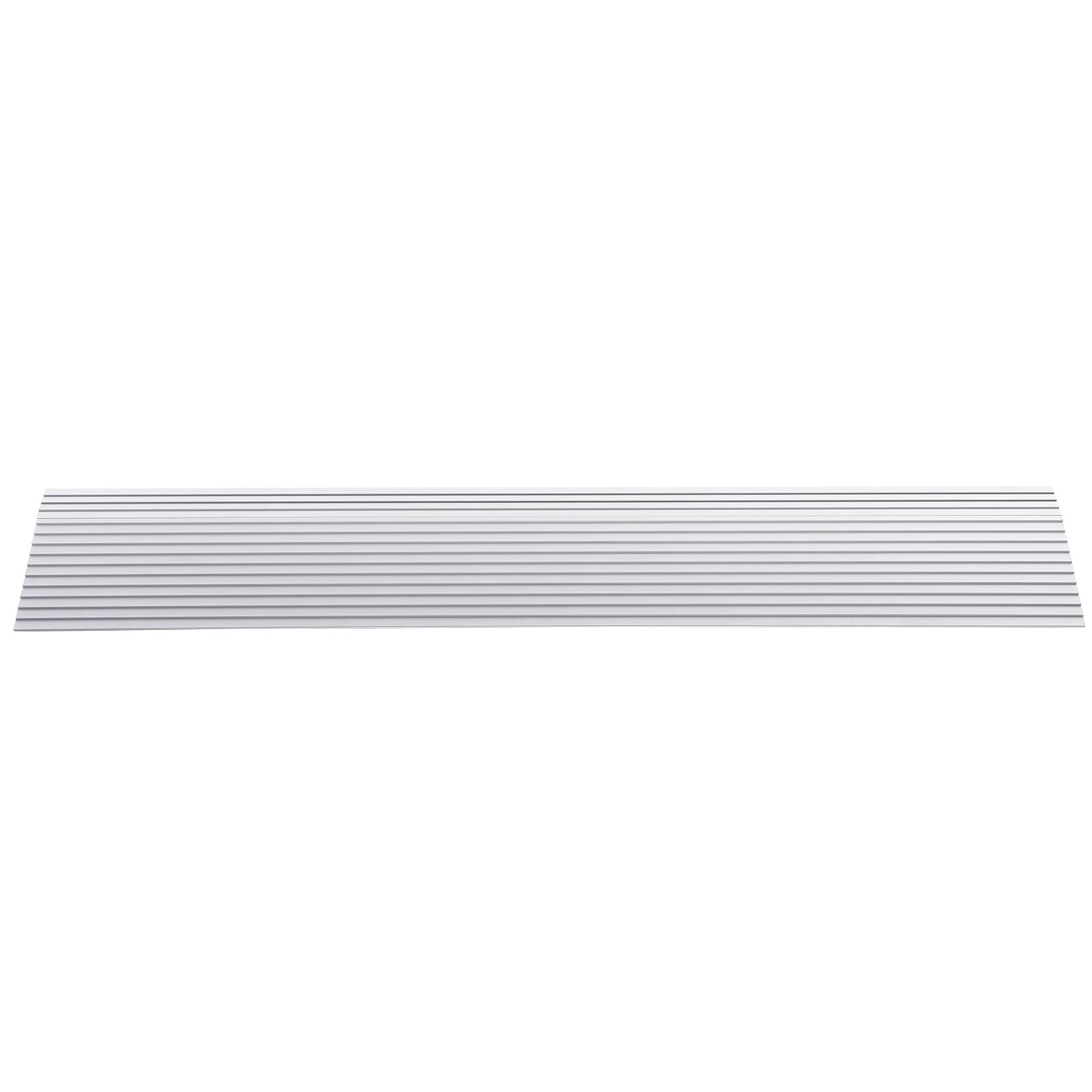 Door Threshold Ramp, 1" Rise, 800 lbs Load Capacity, Door Ramp for Wheelchairs, Aluminum Threshold Ramp for Doorways, Adjustable Modular Threshold Ramp for Wheelchairs, Scooters, Power Chairs
