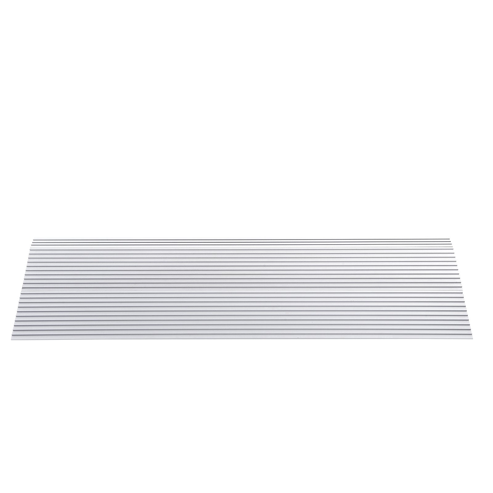 Door Threshold Ramp, 2" Rise, 800 lbs Load Capacity, Door Ramp for Wheelchairs, Aluminum Threshold Ramp for Doorways, Adjustable Modular Threshold Ramp for Wheelchairs, Scooters, Power Chairs