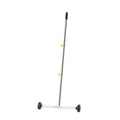 Magnetic Sweeper with Wheels, 43 cm, 4.5 kg Load Capacity, Lightweight Magnetic Pickup Sweeper with Adjustable Handle, Pick Up Nails and Screws, Easy Cleanup for Garages, Roofing Projects