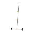 Magnetic Sweeper with Wheels, 43 cm, 4.5 kg Load Capacity, Lightweight Magnetic Pickup Sweeper with Adjustable Handle, Pick Up Nails and Screws, Easy Cleanup for Garages, Roofing Projects