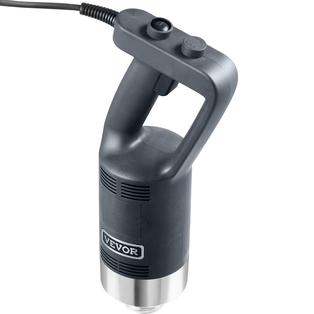 Commercial Immersion Blender, 500 Watt Heavy Duty Hand Mixer, Variable Speed Kitchen Stick Mixer with 304 Stainless Steel Blade, Multi-Purpose Portable Mixer for Soup, Smoothie, Puree, Baby Food