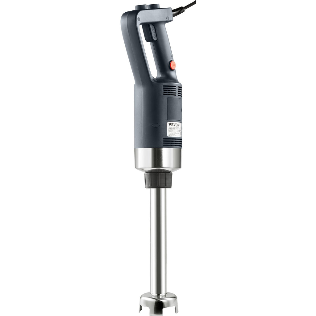 Commercial Immersion Blender, 750W 12" Heavy Duty Hand Mixer, Variable Speed Kitchen Stick Mixer with 304 Stainless Steel Blade, Multi-Purpose Portable Mixer for Soup, Smoothie, Puree, Baby Food